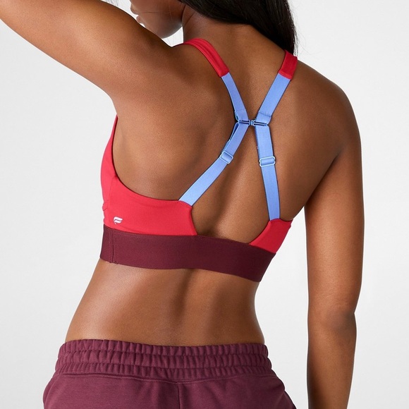 Fabletics ALL DAY EVERY DAY BRA II (PERSIMMON/BLAC - Picture 5 of 10